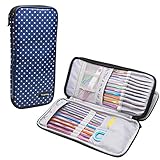 Teamoy Tunisian Crochet Hook Case(up to 11