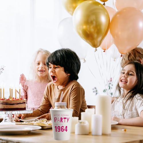 Sharkbliss 1964 60Th Birthday Party Cups thumb #5