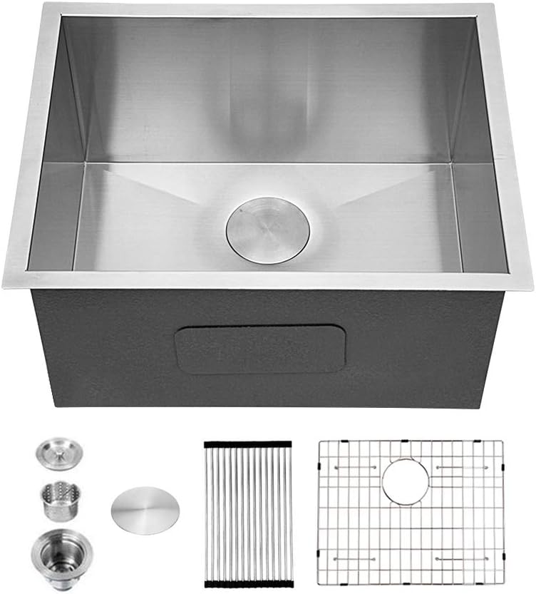 Undermount Laundry Sink 21 Inch Sarlai 21x18 Inch Undermount Laundry