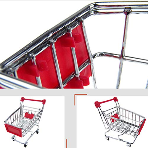 Cabilock Mini Supermercado Carrinho de Compras Carrinho De Mão Carrinho De Supermercado Modelo Enfei