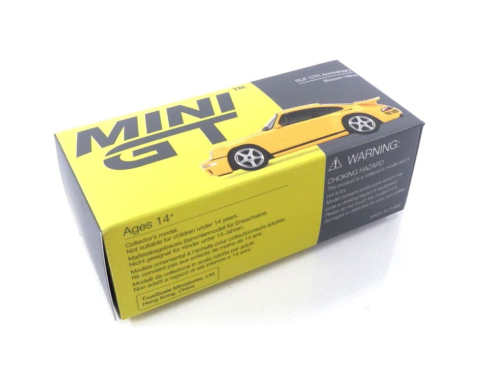 Amazon | MINI GT 1/64 RUF CTR アニバーサリー ブロッサム イエロー