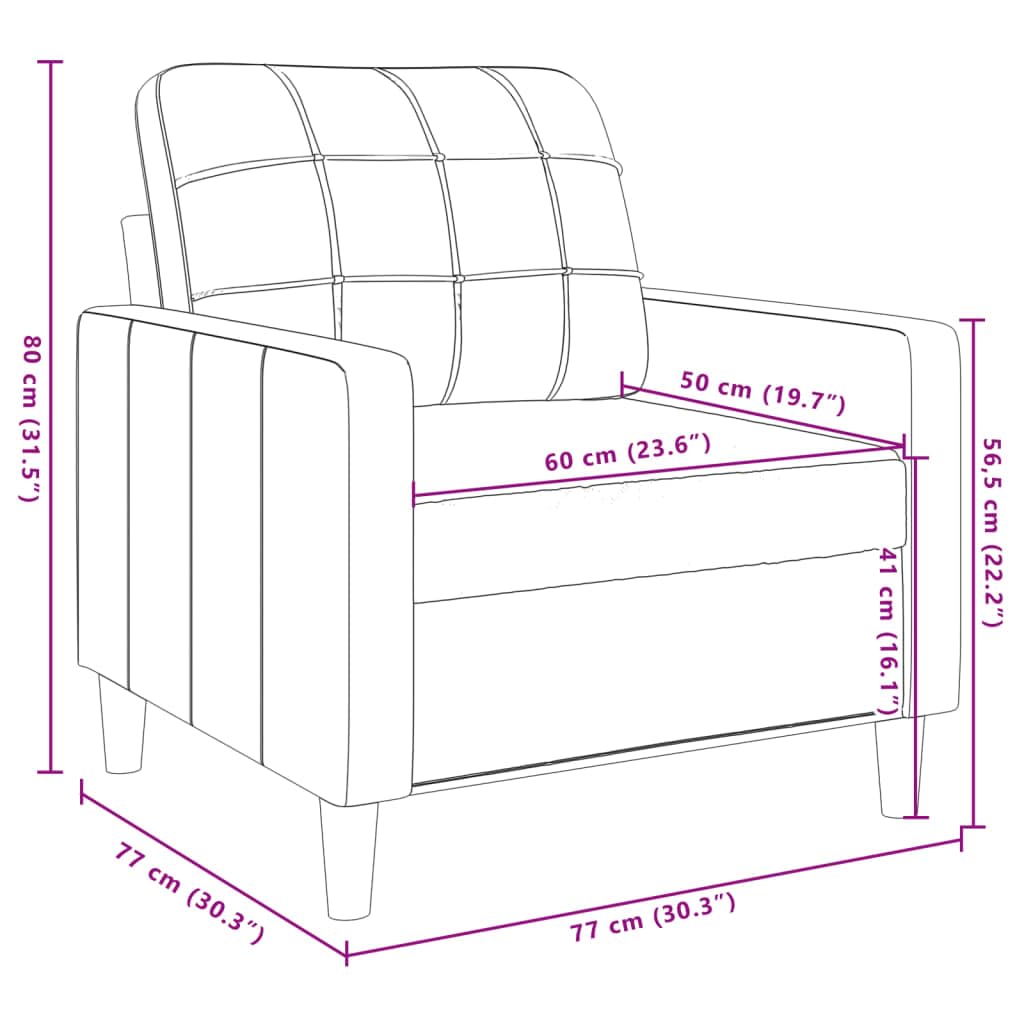 vidaXL 3-TLG. Sofagarnitur mit Kissen Dunkelgrau Samt, Sofa, Fernsehsessel, Sessel, Sofa Set, Relaxsofa, Samtsofa, Wohnzimmermöbel, Sofa gepolstert