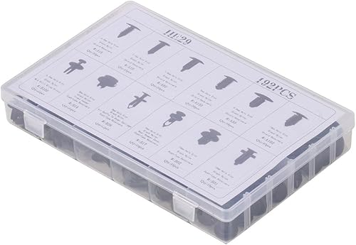 Miniatura 9 de SCITOO Clips universales de plástico para guardabarros, sujetadores de repuesto para coche, clips de remache, tornillos de expansión, 1 unidad