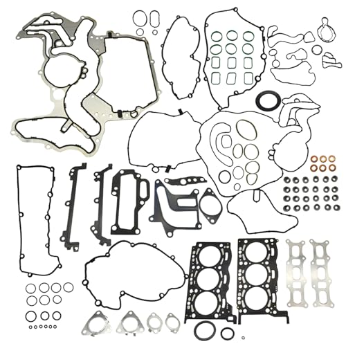 ThpeMakcr 3.0TDI Engine Overhaul Rebuild Gasket Kit Head Gasket Repair Kit Replacement for Audi A4 A7 Q7