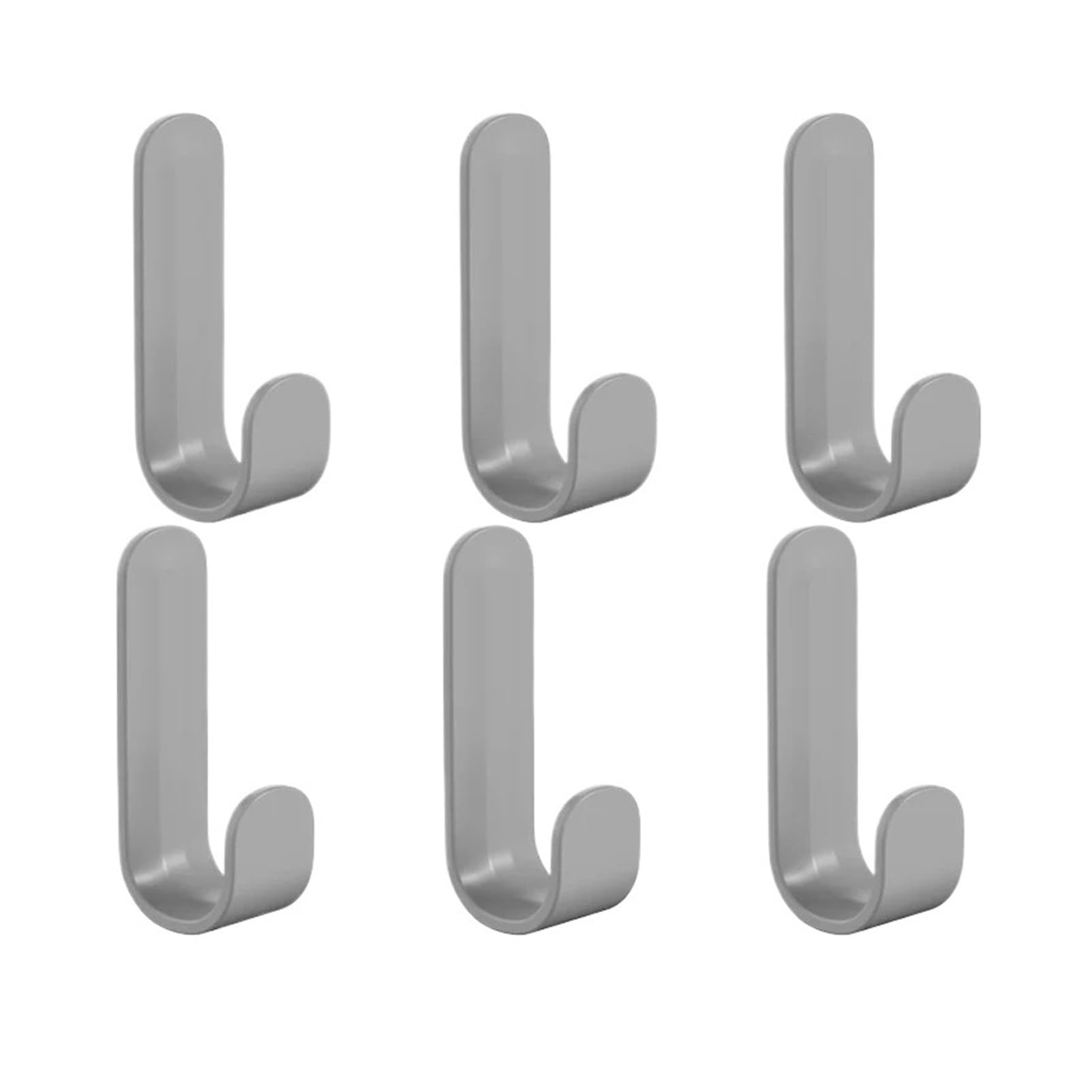 LUYSGBXR Hooks Multi-Purpose Wall Organizer Hook Behind-Door Key Cloth Hanger Bathroom Robe Towel Holder Rack Kitchen Hardware Shelf(Blue)