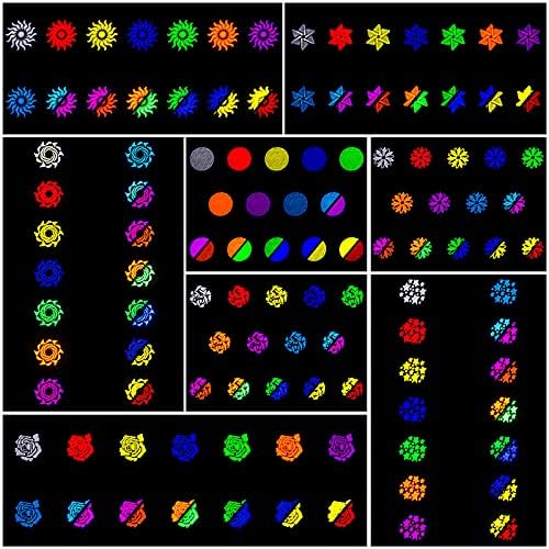 Rear and bottom view of UKing 50W Moving Head Stage Light showing DMX ports, power input, and control panel