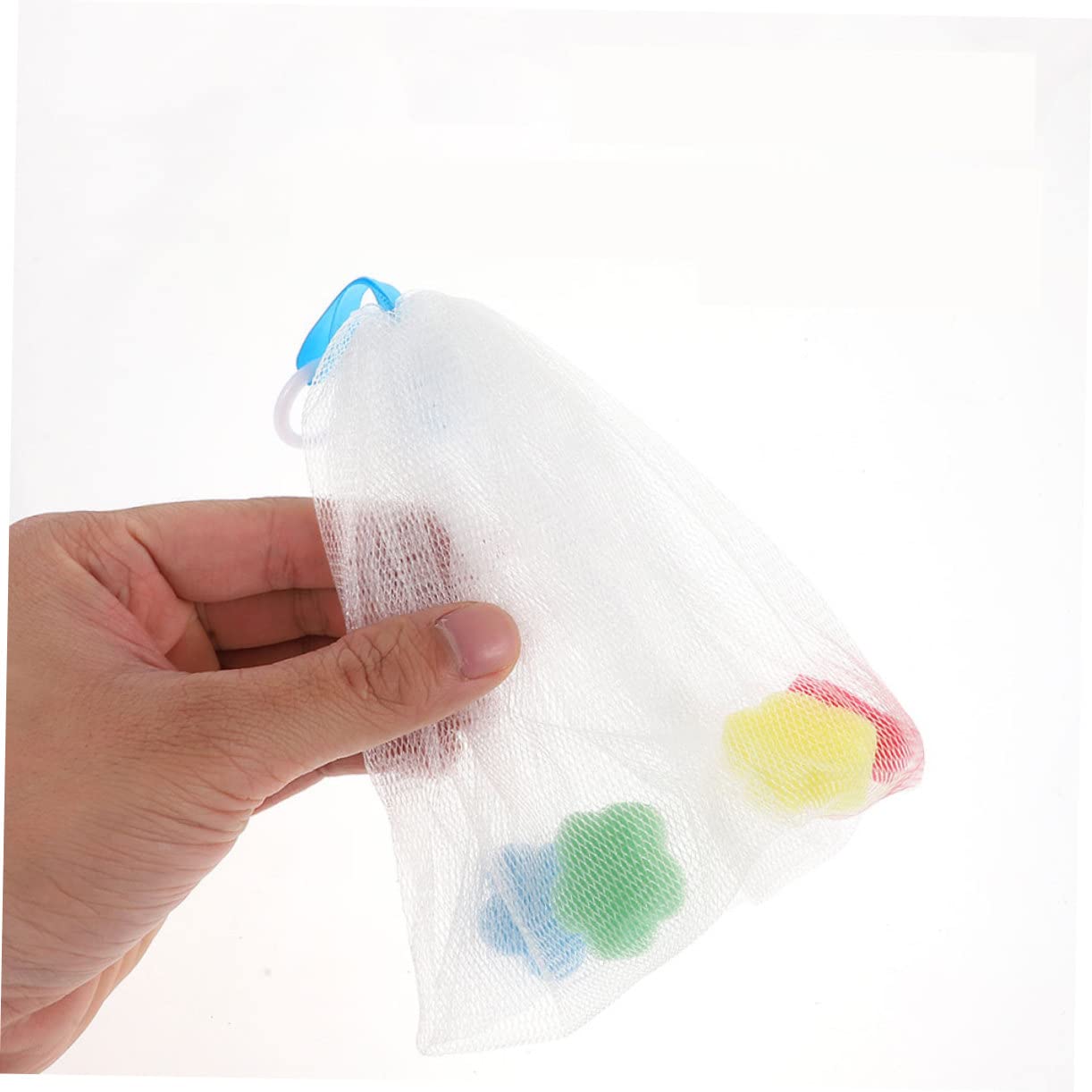 2 Szt Siatka Mydlana W Kostce Mała Torebka Produkcja Mydła Mydło Pieniące Oszczędzanie Mydła Przenośne Torebki Mydła Mydło Pieniące Się Mydło Pieniące Się Torebki