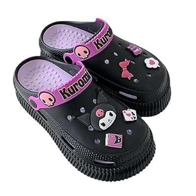 Kawaii Shoes Kuromi Slippers for Women Cute Garden Egypt Ubuy
