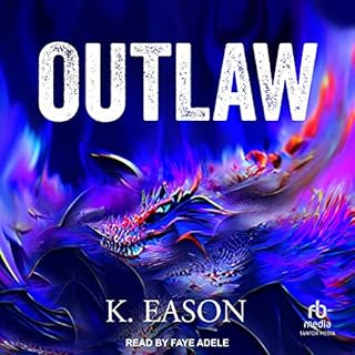 Outlaw Audiolibro Por K. Eason arte de portada