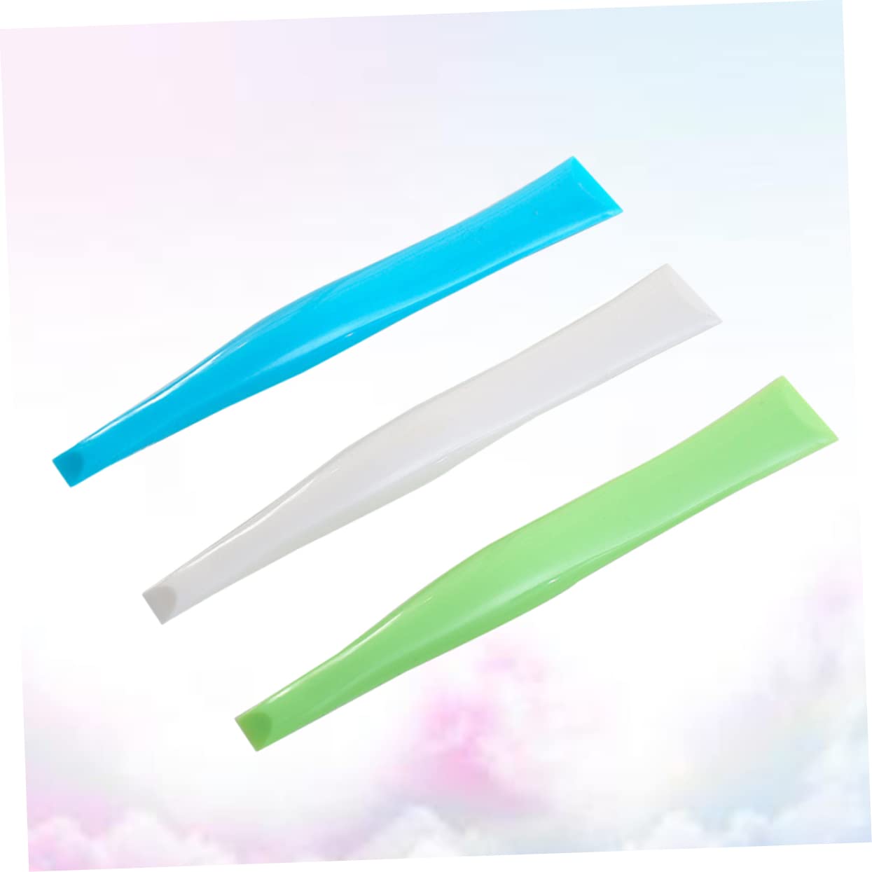 KOMBIUDA Gas Stove 3pc Kitchen Scraper Set Non-scratch Cleaning Scraper for Kitchen Accessories