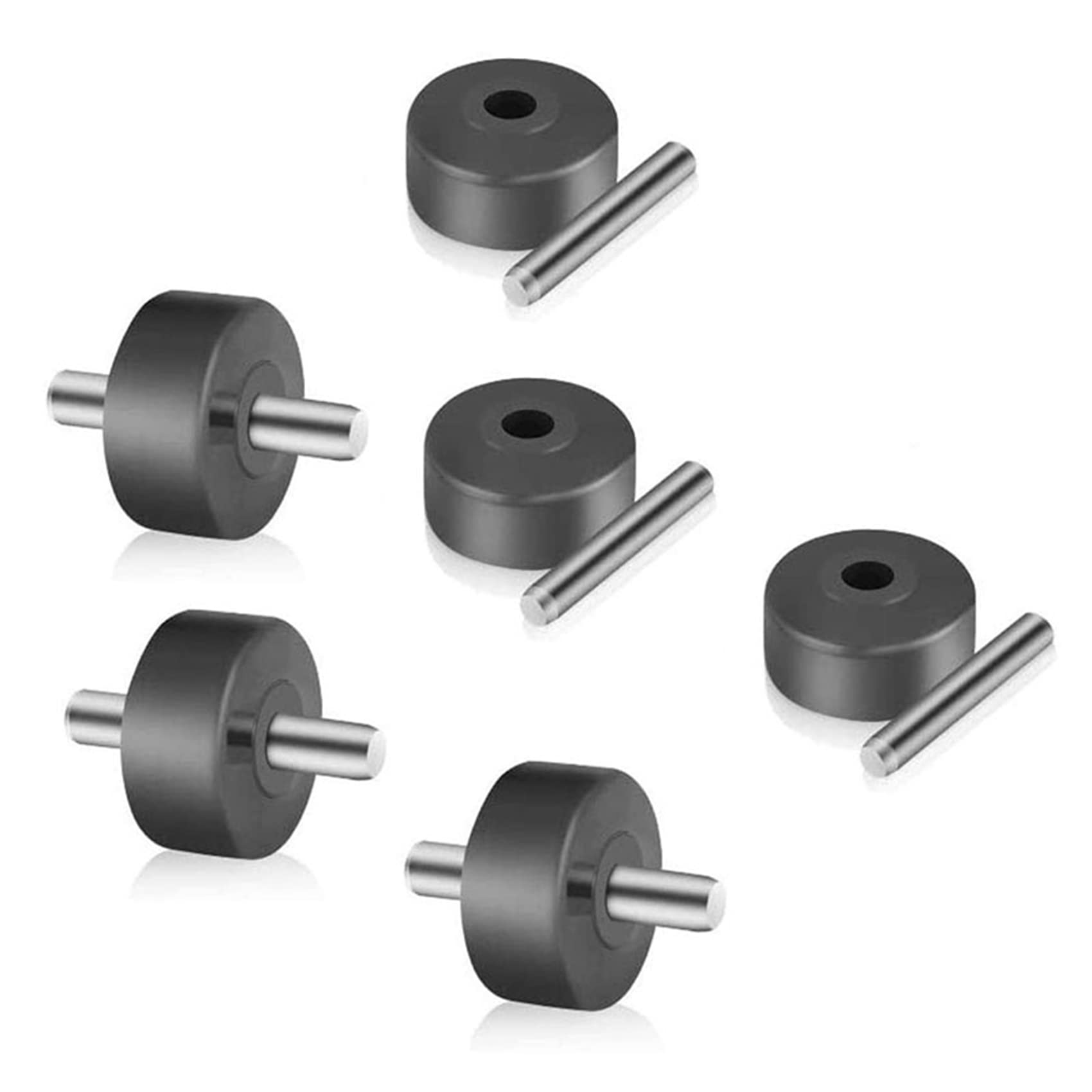 Fegtrty 6 Ground Brush Wheels for Vacuum Cleaner NV350 NV352 NV355 NV356E NV500 NV501 and More