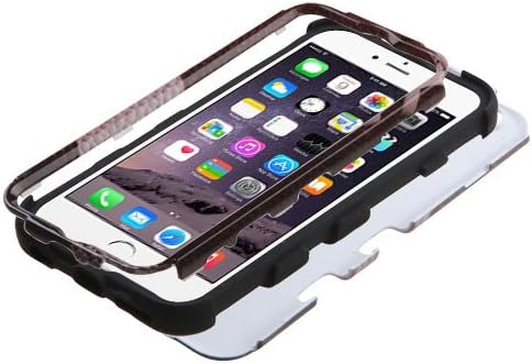 Kaleidio Case Compatible for Apple iPhone 6 Plus / 6S Plus (5.5") [TUFF] Armor Dual Layer Hybrid Case [Includes a Overbrawn Prying Tool & Stylux Stylus/Pen Dust Plug Combo] [Football Design]