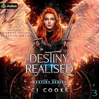 Destiny Realised Audiolibro Por CJ Cooke arte de portada