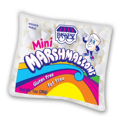 Paskesz Mini White Marshmallows 1 Oz. Bag (Pack of 12)