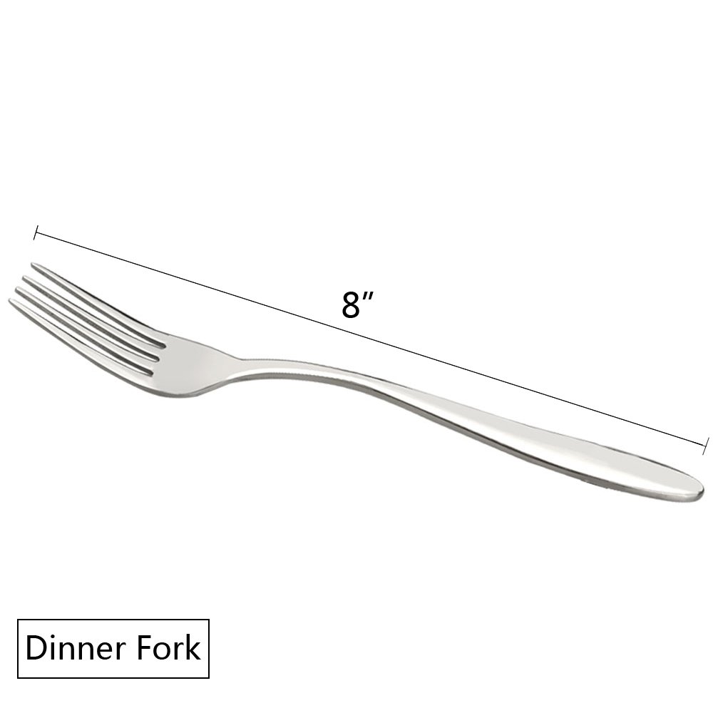 Ramddy Dinner Fork 12 Pieces, 18/10 Stainless Steel Table Forks, A — Amazon image 2