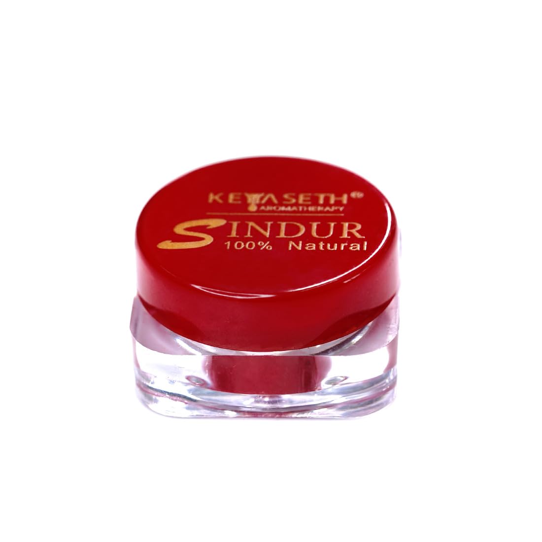 KEYA SETH AROMATHERAPY 100% Natural Dust Sindoor Maroon with Herbs Extracts & Floral Pigments Kumkum, No side Effects & No Hair Fall -1.5gm-picture-18