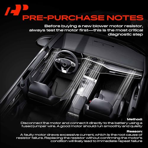 Image of A-Premium Front HVAC Blower Motor Resistor Compatible with Hyundai & Kia | for Tucson 2016-2021, Sportage 2016-2022 - Replace# 97179D1000