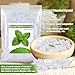 MAQIHAN 2oz Menthol Crystal Bulk - Menthol Crystals Organic Mentol Cristal for Shower Steamer Aromatherapy Vapo Tablet Making Colds Restore Congestion Relief Peppermint Essential Oil Making