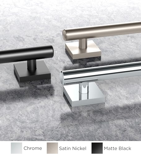 Elevate 54" L Grab Bar, Matte Black - Thumbnail 4