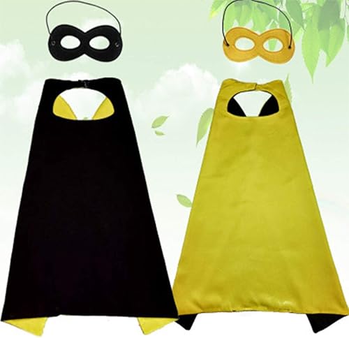 Miniatura 2 de Beacone Capas y máscara de héroe para niños, juegos de rol, disfraces de Halloween, fiesta de cumpleaños
