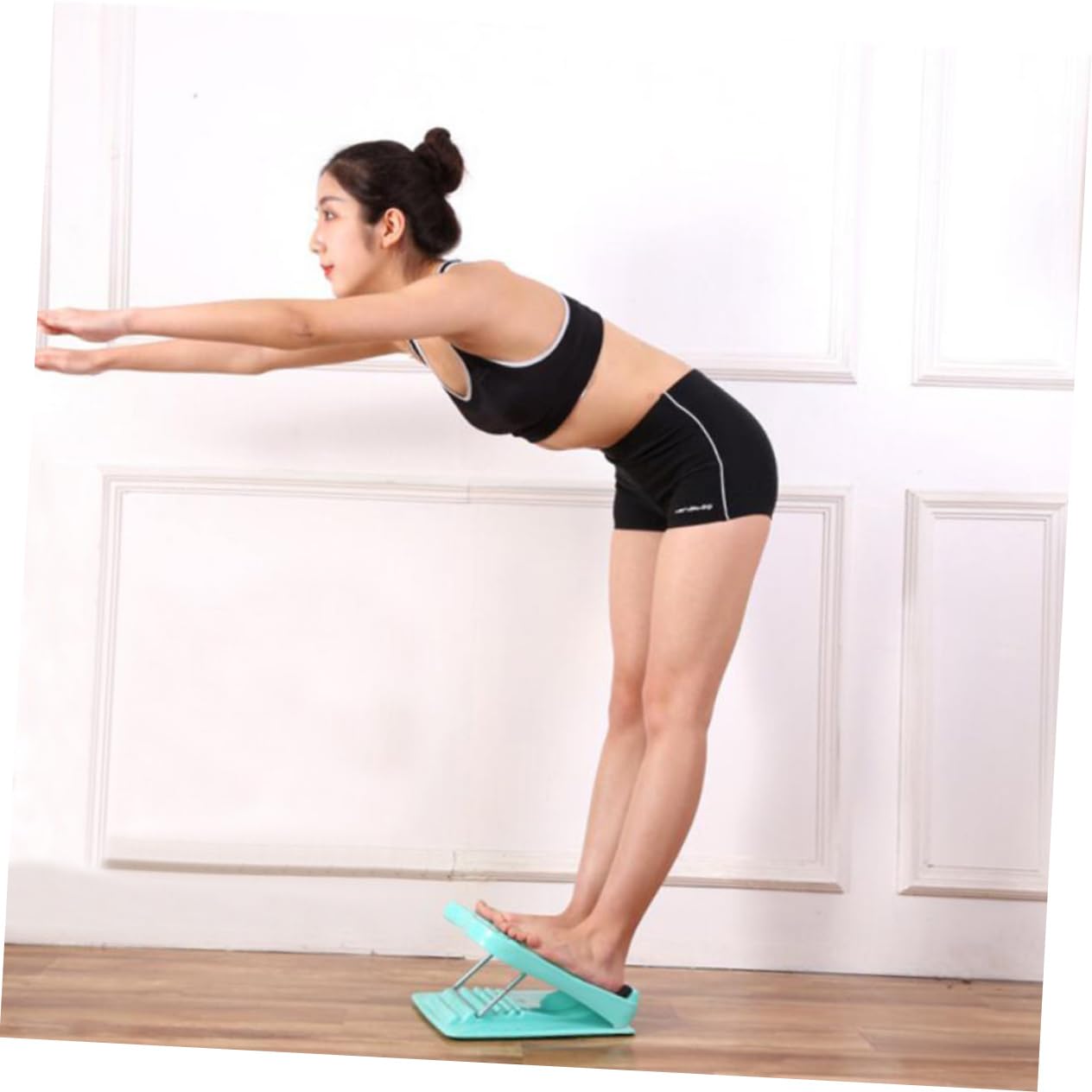 DECHOUS Pedale Fitness Abs Robusto Per Stretching Piedi e Costole Attrezzatura Pieghevole Per Riabilitazione e Massaggio Plantare
