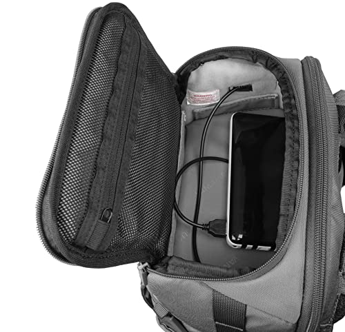 VANGUARD VEO Adapter S41 Kamerarucksack mit seitlicher Öffnung, Grau – Ansicht 6