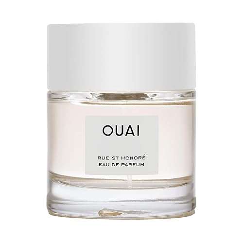 OUAI Rue St. Honore Eau de Parfum - Elegante perfume para mujer para el uso diario - Aroma floral fresco con notas de violeta, gardenia y delicados