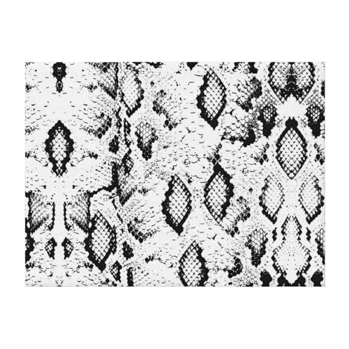 Couvre-lit chic motif serpent imprimé de luxe pour chambre adulte
