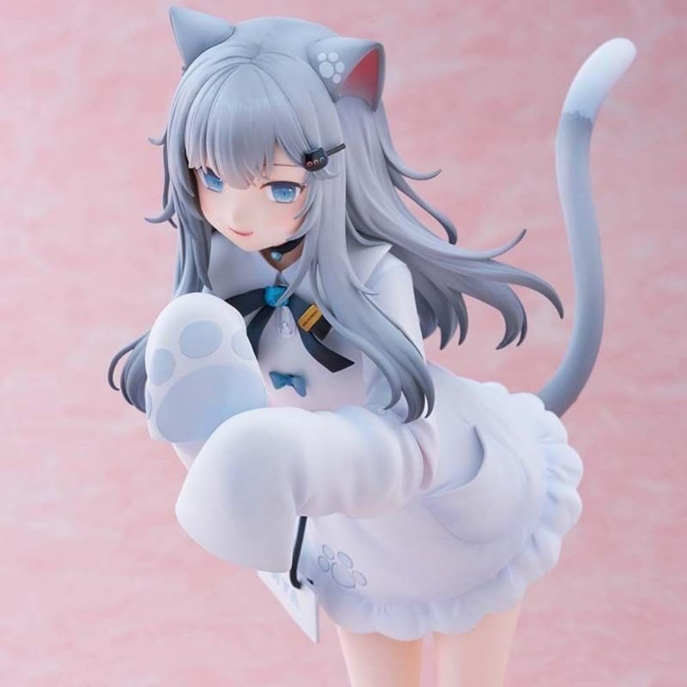 Amazon.co.jp: 甘城なつき なちょ猫 フィギュア 1/7スケール ABS&PVC製