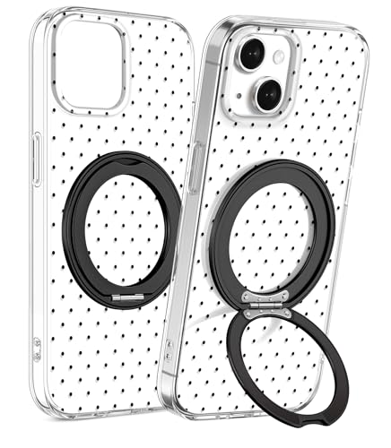 Coque iPhone 13 MagSafe en TPU souple motif pois unique Loheckle