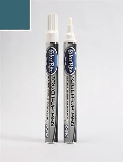 Pen for Pontiac All Automotive Touch-up Paint - Cumberland Blue Poly 28 (1972) - Color+Clearcoat Package