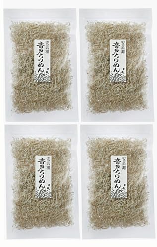 無添加 音戸 ちりめん 40g×4個 ★ ネコポス ★ 国内産100%( 瀬戸内海 音戸産 )★漁港で釜炊き★ 食塩不使用