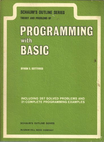 Schaum's outline of theory and problems of prog... 0070238421 Book Cover