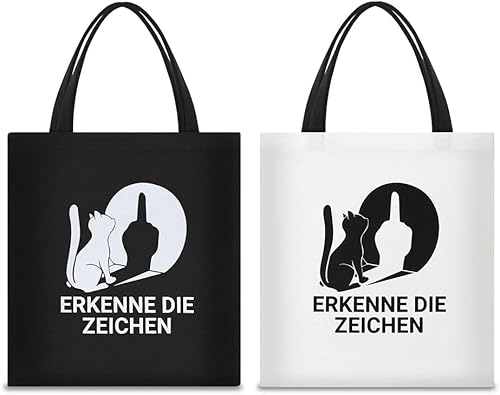 VALUEQLO Linda bolsa de lona para mujer, bolsa de mano estética, bolsa de hombro de compras, bolsas de comestibles reutilizables para regalo de