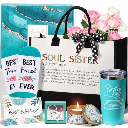Image of Best Friend Christmas Birthday Gifts for Women, Friendship Gifts for Women