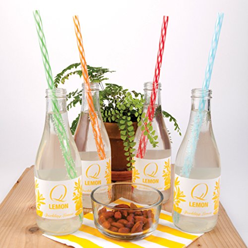 Kikkerland Rainbow Reusable Straws miniatura 4