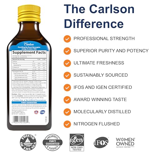 Carlson 1543 Kid'S The Very Finest Fish Oil Liquid thumb #1
