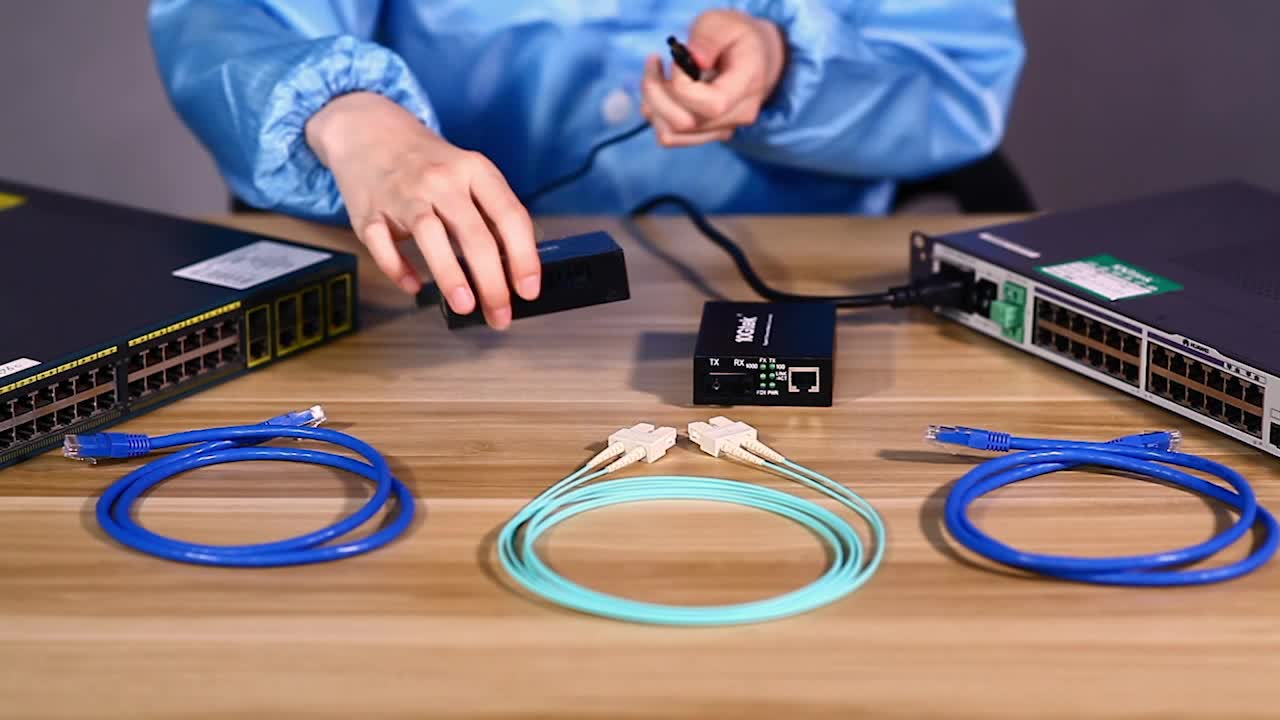 Amazon | 10Gtek ギガビット 光メディアコンバーター マルチモード