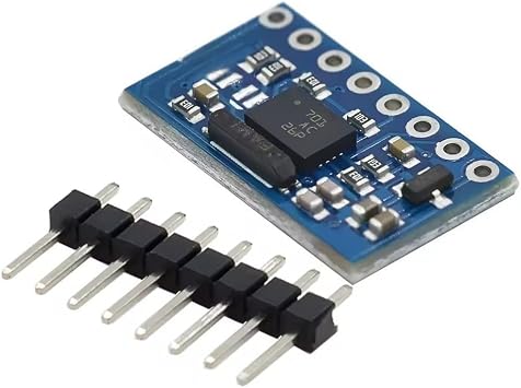 Electronic Component Sensor Module GY-BNO055 With 9-Axis IMU-And-AHRS, Combines Accelerometer Gyroscope Magnetometer, Dual I2C UART Communication(Blue)