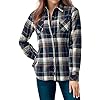 Legendary-Whitetails-Womens-Cottage-Escape-Flannel-Shirt Legendary Whitetails Women's Standard Cottage Escape Flannel Shirt, Forest Plaid, Medium