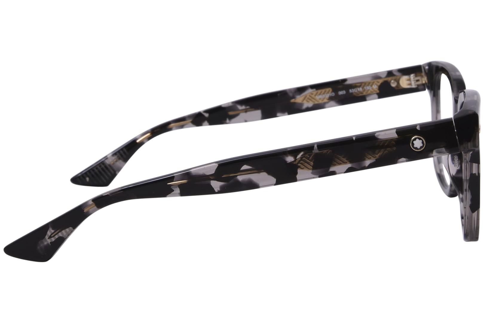 MONTBLANC lunettes de soleil modèle MB0321O-003 – forme carrée – verres gris – taille 52-17-145