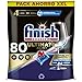 Finish Powerball Ultimate All in 1 Pastillas para el lavavajillas, eficaz contra manchas resecas, pack ahorro 80 pastillas