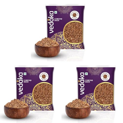Image of Amazon Brand -Vedaka Chironji Seeds 100g (Pack of 3)