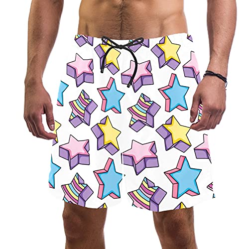 Short de bain pour homme doublure maille séchage rapide taille S