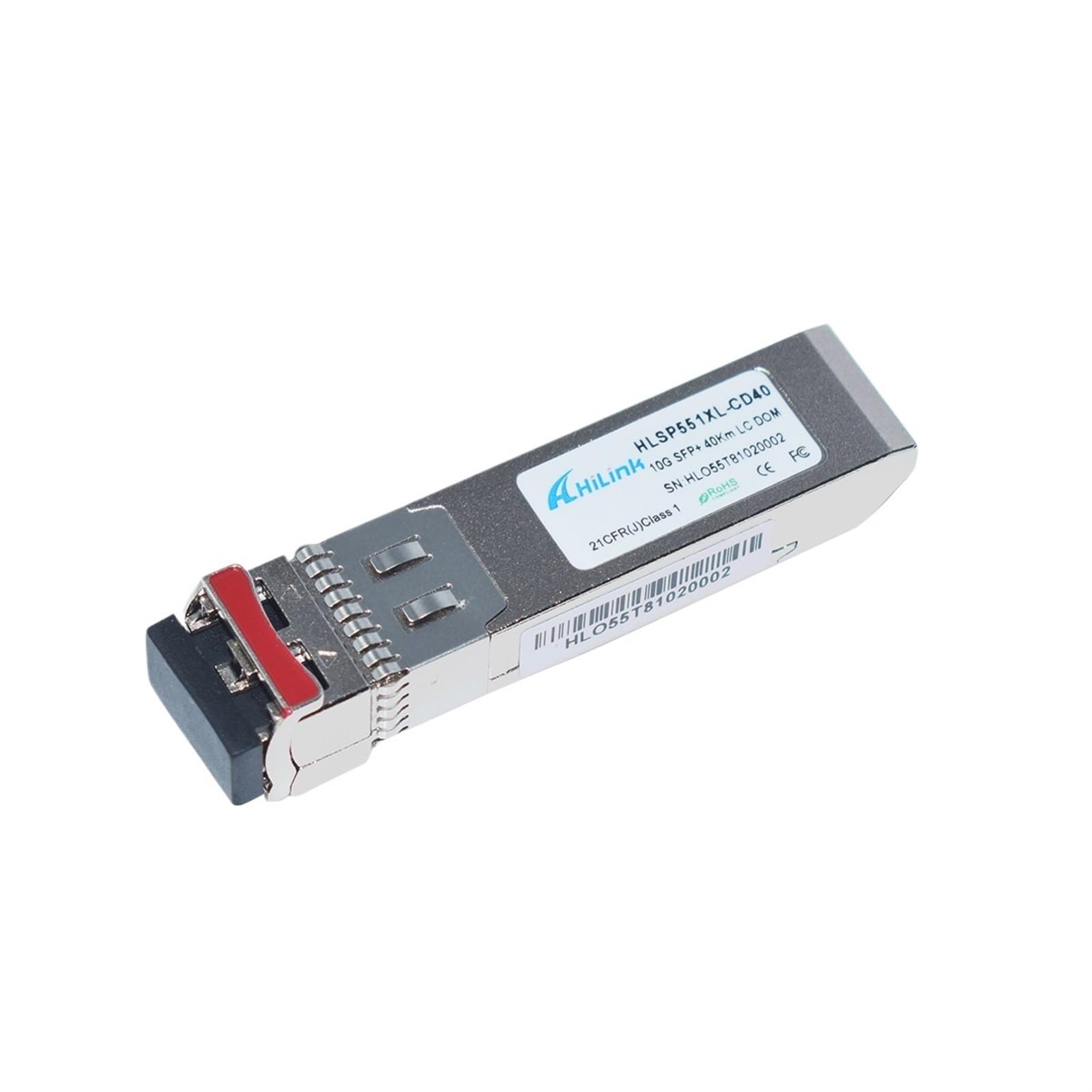 10G ER SFP+ SMF 40KM ER STM-64 Transceiver 10Gbase 1310nm 1550nm SFP Ethernet Moduł (rozmiar: 2 szt. 1550 nm)