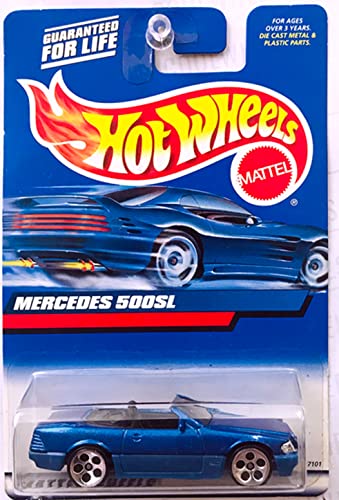 Mercedes 500SL Hot Wheels 1:64 escala