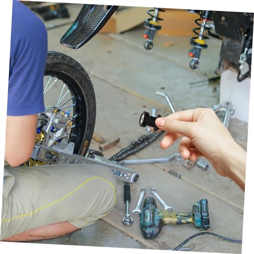 SOLUSTRE 2 Peças De Peças De Modificação De Motocicleta Carretéis Parafusos De Estrutura Deslizante
