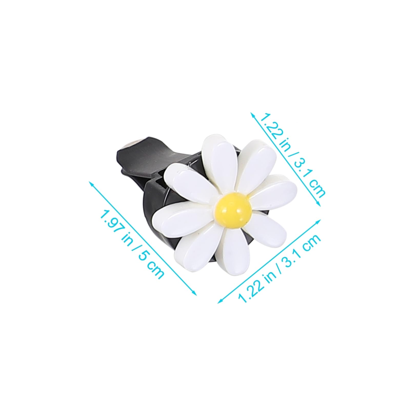 ULTECHNOVO 24sätze Daisy Auto Duft Clip Teiliges Und Stilvolle Auto Innenraum Dekoration Mit Duftfunktion Für Angenehme Atmosphäre Im Fahrzeug