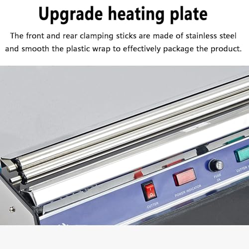 Máquina de envolver a mano y empacadora comercial de alimentos de 450 mm 4