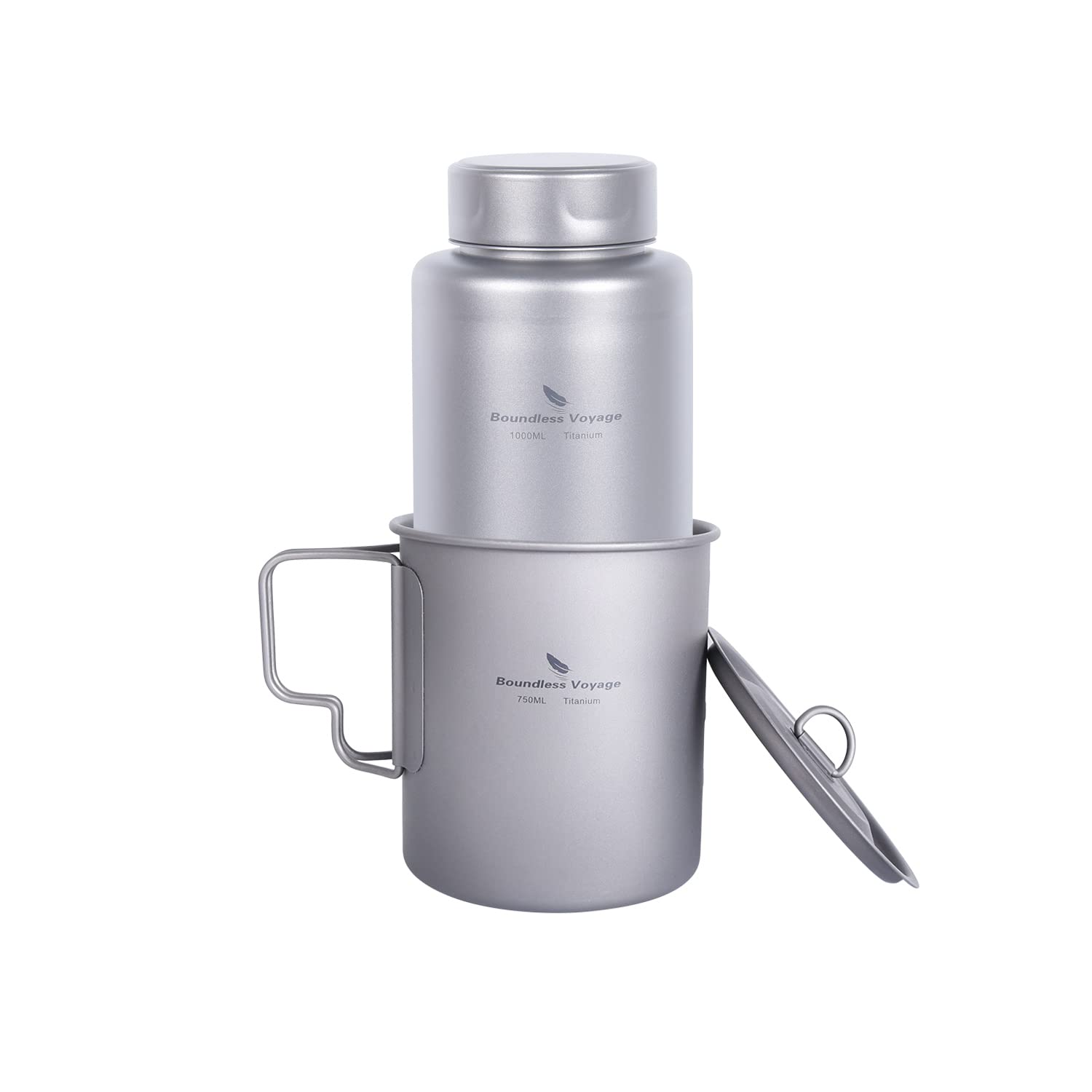 Amazon.com: Boundless Voyage Titanium Bottle 1L Single-layer
